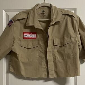 Custom streetwear collared shirt